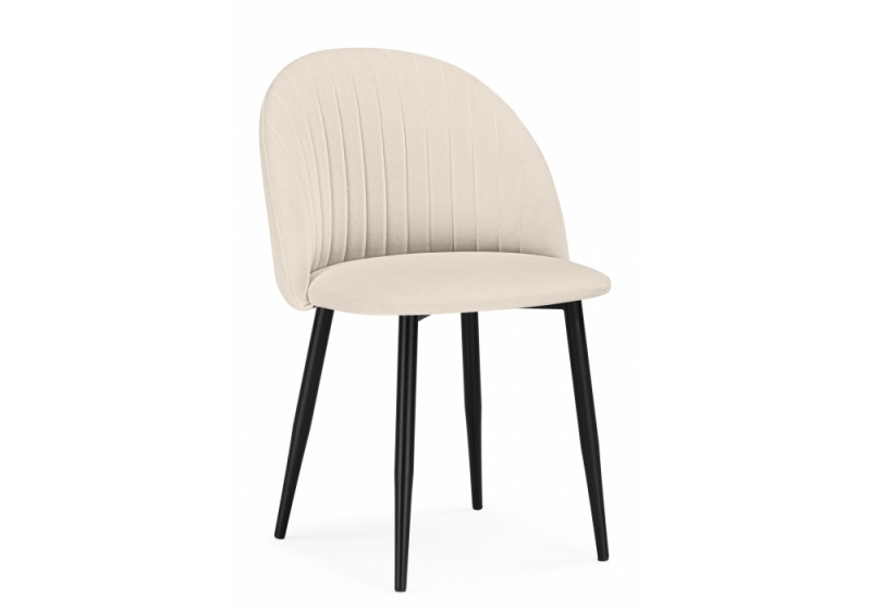 Стул на металлокаркасе Дарлин marseille 2 / черный (54x54x83). 