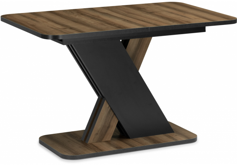 Стол деревянный Аврора авелано / графит (75x75,5). 