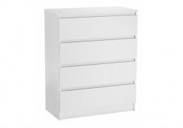Комод Мадера К4М белый (80x42x100)